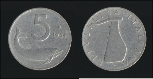 Lire 1954 delfino - lire,
