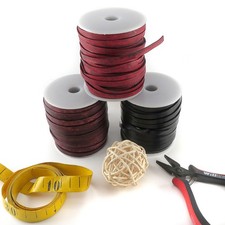 Cinturino in pelle piatto 6 mm