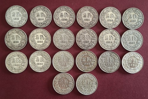Lotto monete argento 2 - monete,