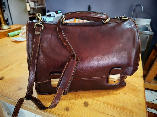 Borsa lavoro cuoio - in,
