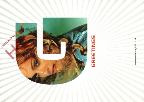 Picture postcard madonna - postcard~,