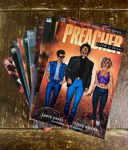 Lotto preacher tpb completo - preacher,
