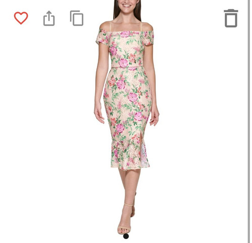 Abito midi guess off - off, the