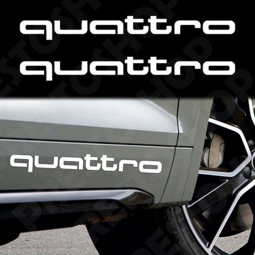 Adesivi per audi quattro - per,