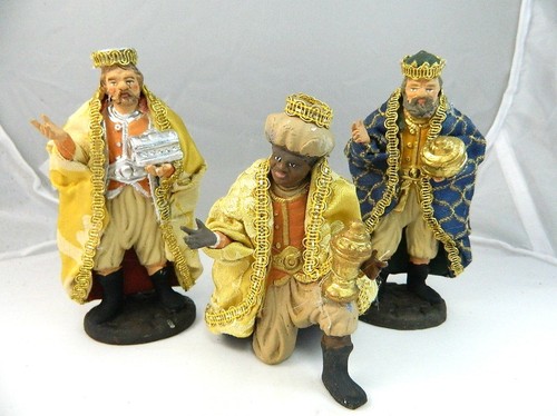 Tris magi terracotta - re, in