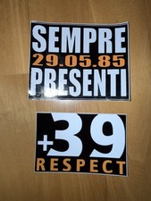 LOTTO 10 Coppie ADESIVi ULTRAS