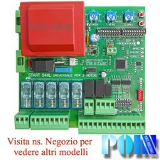 CENTRALINA SCHEDA BATTENTE 230Vac compatibile CAME NICE FAAC DITEC RIB TAU BFT 