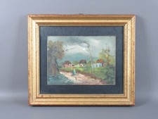 VINTAGE QUADRO DIPINTO OLIO SU