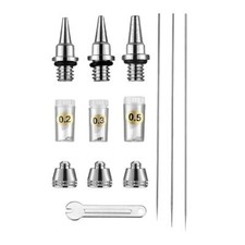 10 kit di ugelli per aerografo