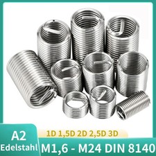 Inserti filettati metrici M2 -