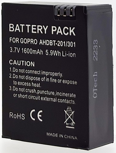 Batterie pour gopro hero3 - batterie,