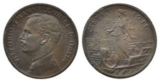 Regno d'Italia. Vittorio Emanuele III. 1 centesimo Prora 1911