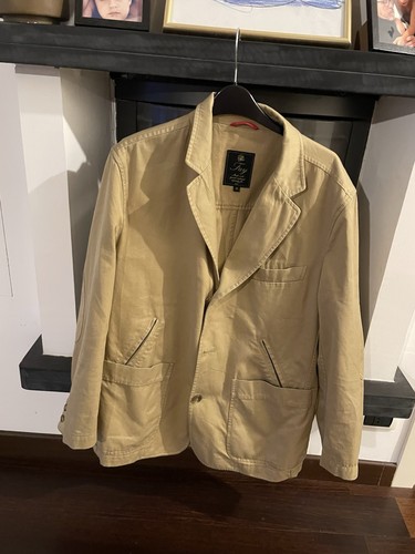 Fay blazer uomo cotone - uomo, beige