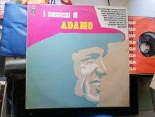 Adamo Disco Vinile LP 33 GIRI 1977 I Successi Di... Italy