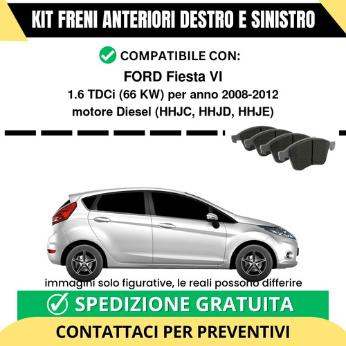 Pastiglie freno anteriori - freno,