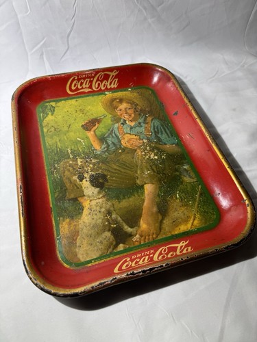 Vassoio metallo vintage - , 1931