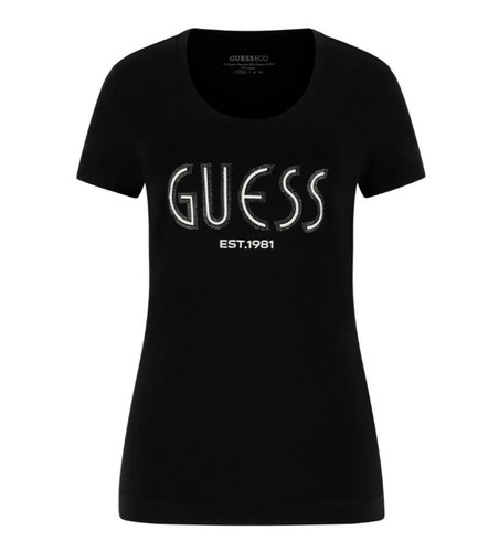 Guess shirt donna logo - t-shirt,