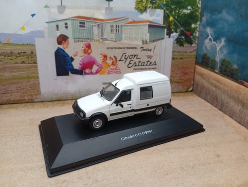 Citroën c15 blanc 1984 - citroën, 1/43