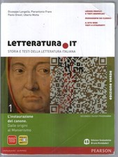 Letteratura.it. Con fascicolo. Edizione verde. Per le Scuole  Molto Buono -8606