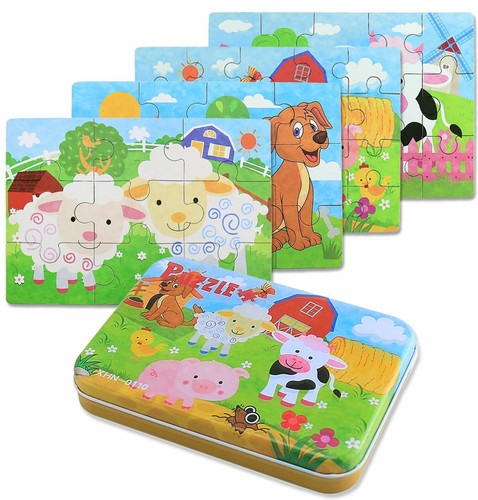 Bblike puzzle legno 4 pezzi - puzzle,