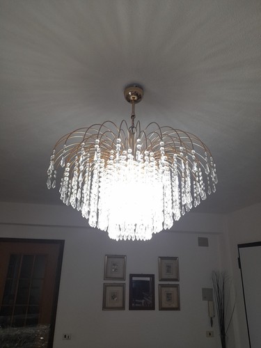 Lampadario swarovski con - swarovski,