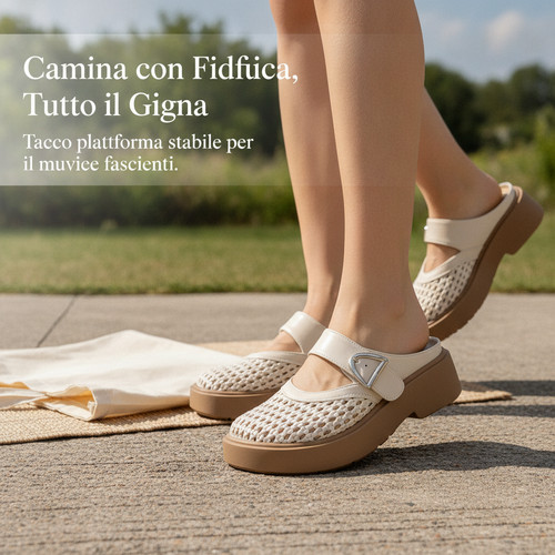 Mules donna gomma con - mules,