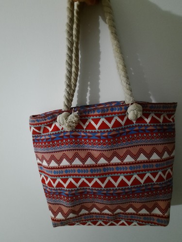 Borsa mare etnica - , con