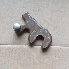 BICICLETTA D'EPOCA FORCELLINO A SALDARE FISSAGGIO RUOTA (NUOVO VEDI FOTO MISURE)