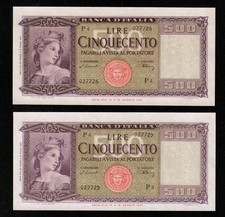 500 LIRE ITALIA ORNATA DI