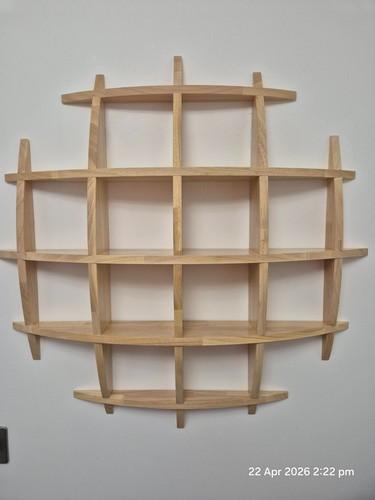 Scaffale sfera legno - a,