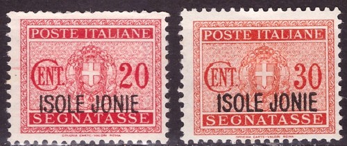 Italia occupazione isole jonie - isole,