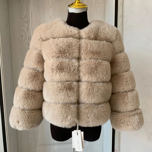 Cappotto pelliccia sintetica