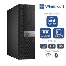 DELL Desktop Computer PC i7,up