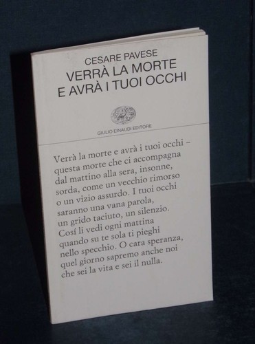 Cesare pavese verrà la - cesare,