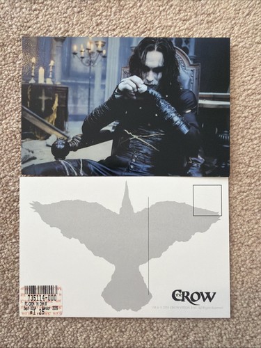 Cartolina brandon lee - brandon, corvo