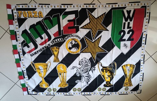 Bandiera juventus vintage flag - bandiera,