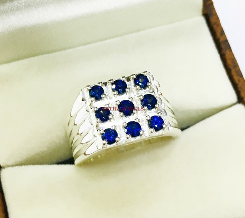 Riscaldato zaffiro blu gemma - riscaldato,