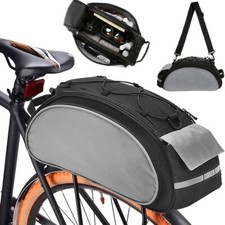 BORSA BICI BICICLETTA PORTABAGAGLI PORTAPACCHI TRACOLLA TRASPORTO IMPERMEABILE
