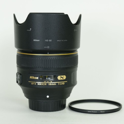 Nikon nikkor f - 58, f/1.4g