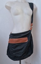 Borsa Fendi Originale Vintage Anni 70 In Tela A Righe