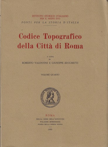 Codice topografico della - codice,