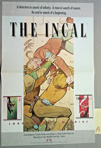 The incal promo poster - the,