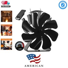 Wood Stove Fan Heat Powered