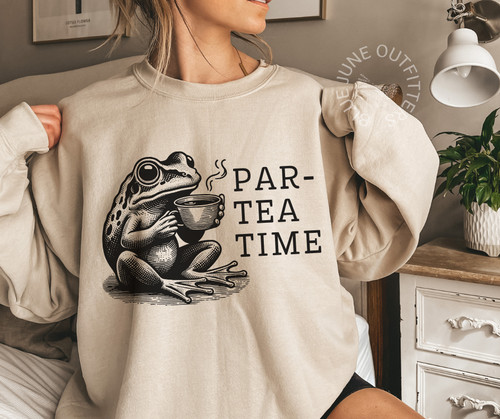 Part tea time felpa - part-tea, funny