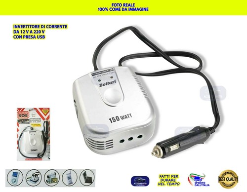 Inverter per auto - 220v, usb