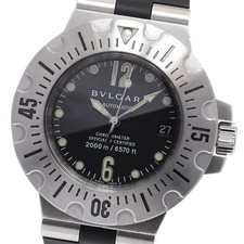 Orologio Uomo Automatico BVLGARI Diagono Scuba SD42S Quadrante Nero_860114