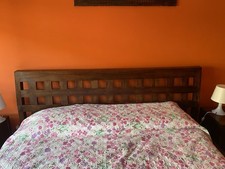 Letto matrimoniale etnico con - matrimoniale,