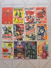 Civil War II Completa 0/8 TUTTE VARIANT + Scegli Da Che Parte Stare Completa 1/3