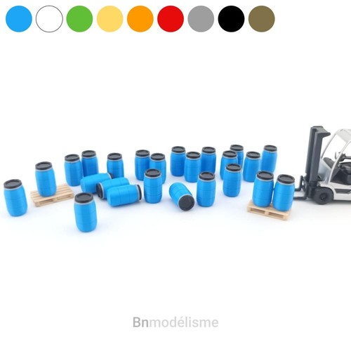 Lot bidons plastique - lot,