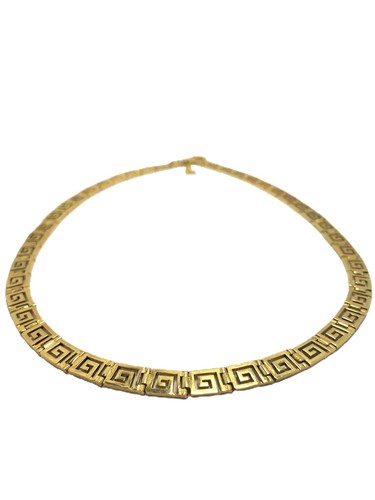 Collana con chiave greca - , in